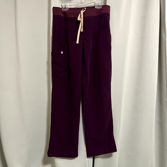 FIGS Technical Collection Women's Scrub Pants in Deep Purple - Picture 1 of 4
